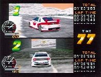 Multi-Racing Championship Screen: Two-Player Racing